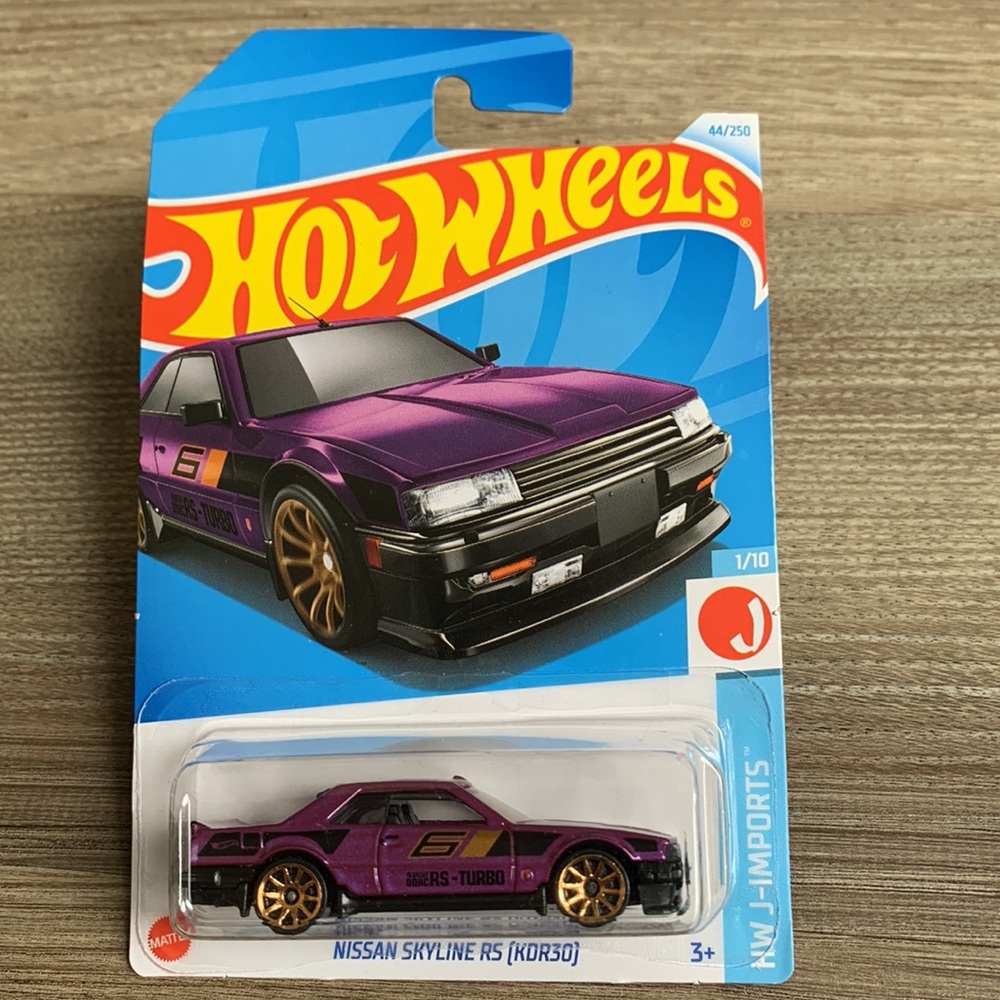 Hot Wheels Nissan Skyline RS Purple Car HW J Imports Japanese HotWheels 2024 New